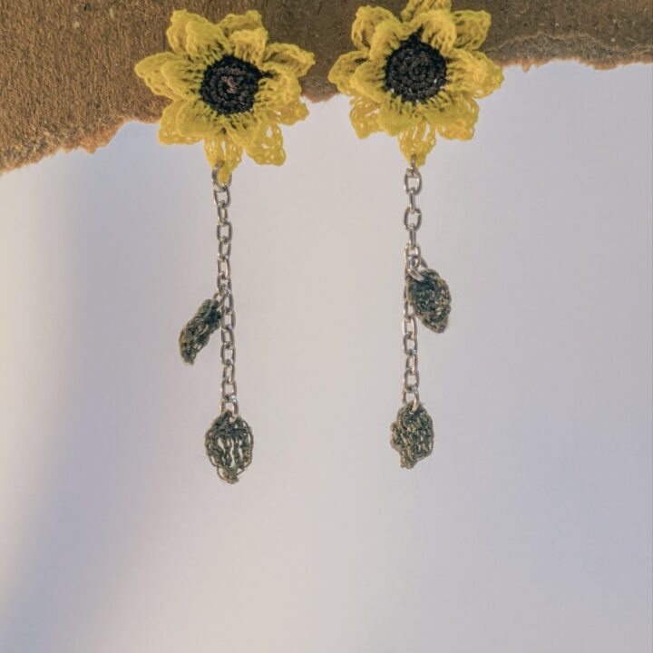 Mehr - Sunflower earrings