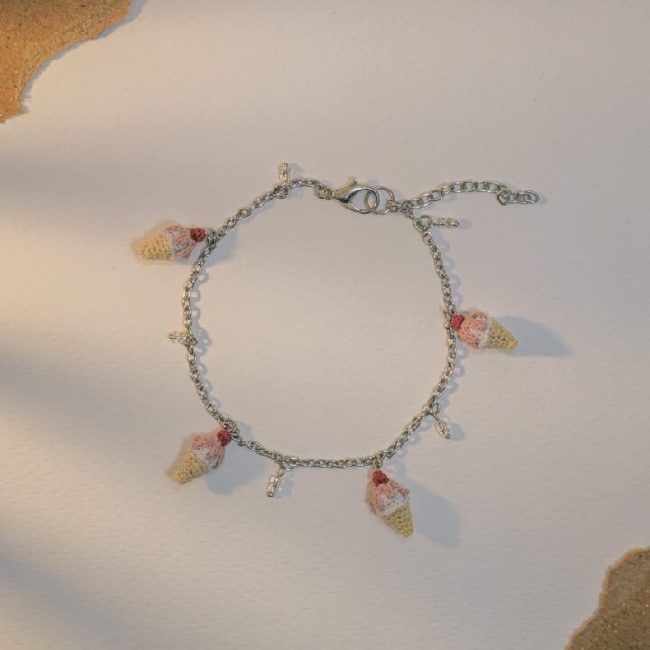 Qulfi - An ice cream cone bracelet
